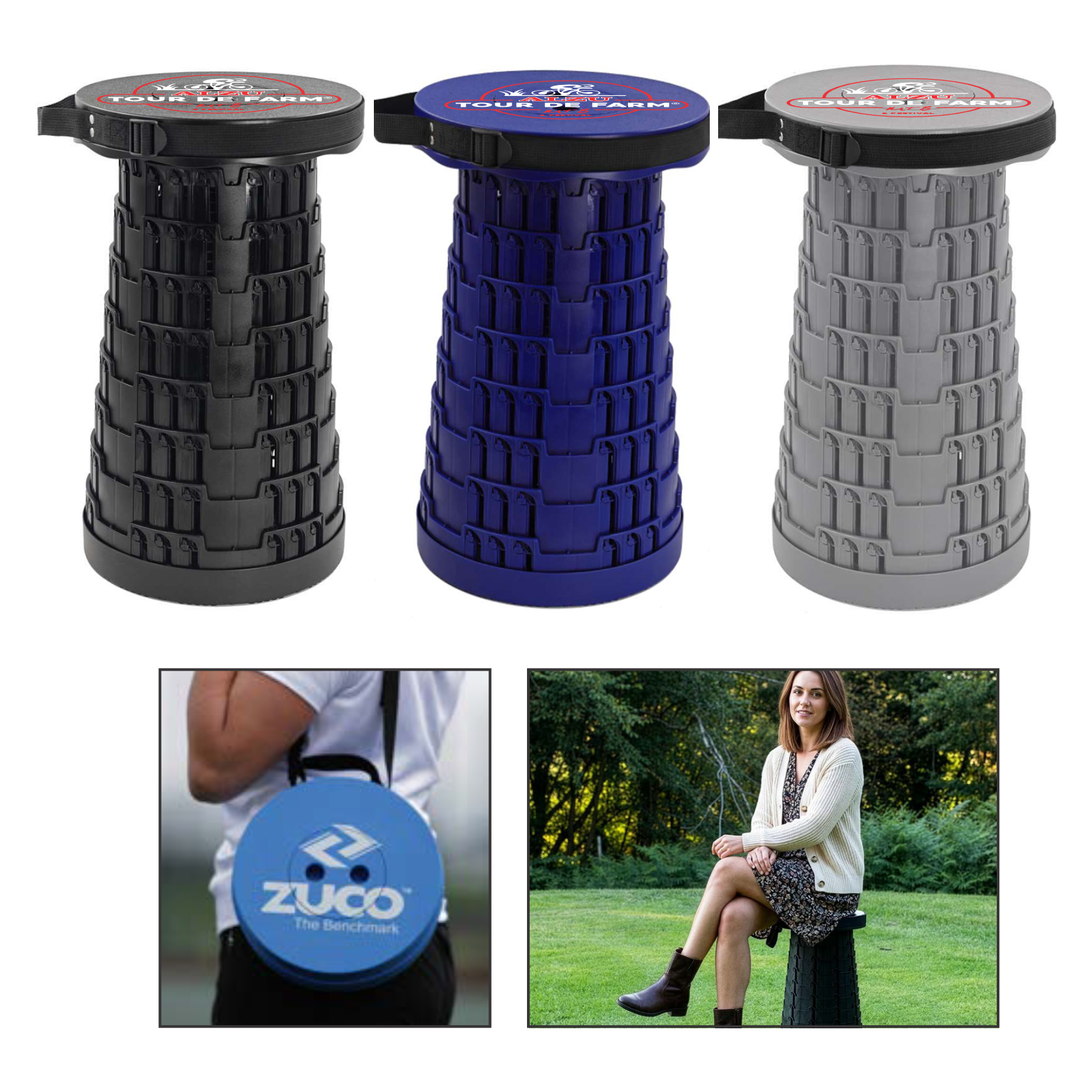 Collapsable Telescopic Chair